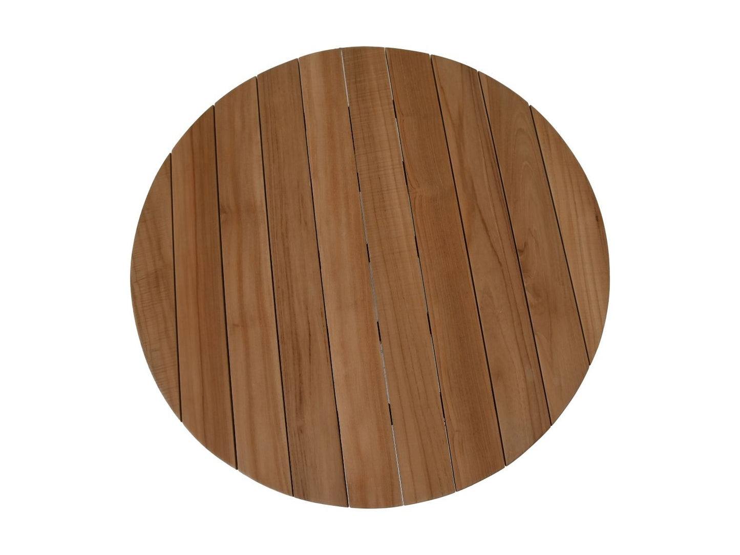 HSM Collection-Ronde Tuinsalontafel-75x75x37-Naturel-Teak