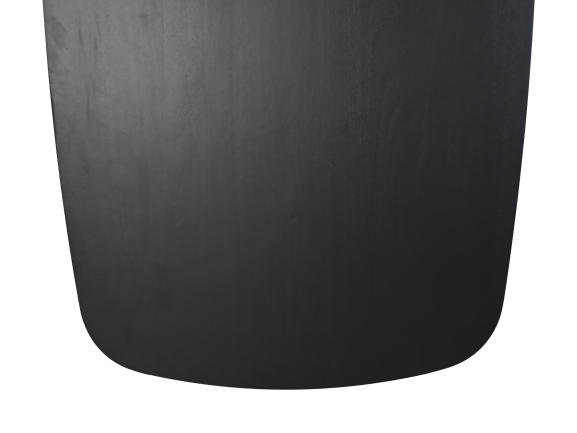 HSM Collection-Danish Ovaal Tafelblad-220x100x4-Zwart-Mango