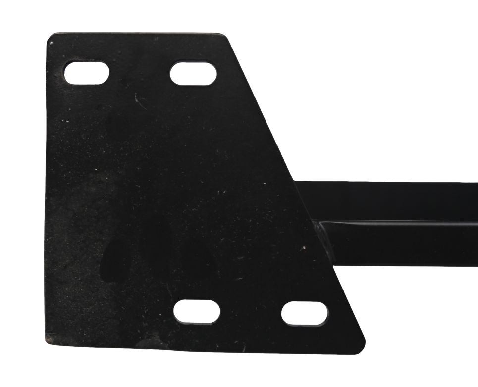 HSM Collection-Tafelpoot Model U S/2-80x10x72 (100x50mm)-Zwart-Metaal