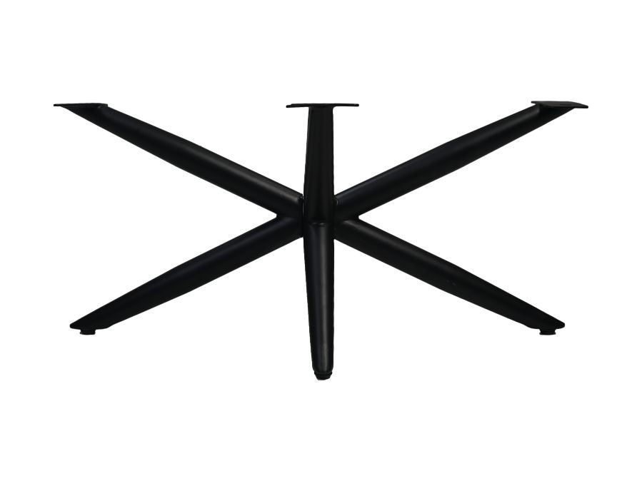 HSM Collection-SalonTafelonderstel Spider Oakland-90x50x40 (50x50mm)-Zwart-Metaal