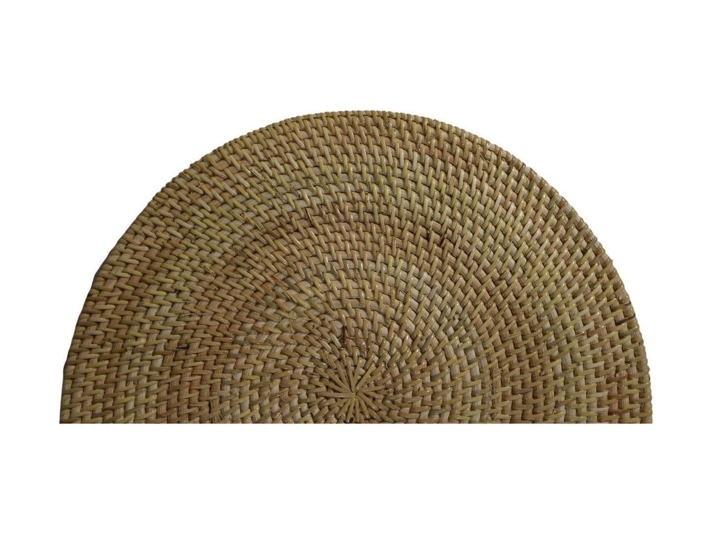 HSM Collection-Ronde Placemat set -40x40x2-Naturel-Rotan