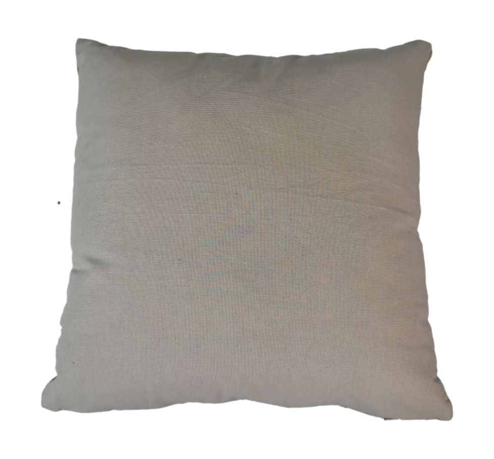 HSM Collection -Sierkussen - 45x45 - Warmgrijs - Velvet/katoen