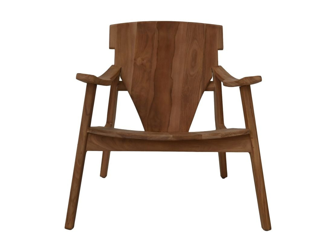 HSM Collection-Tuin Loungestoel Lana-65x84x77-Naturel-Teak