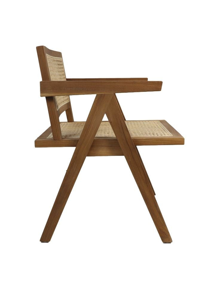 HSM Collection-Fauteuil Accent-58x60x79-Naturel-Teak