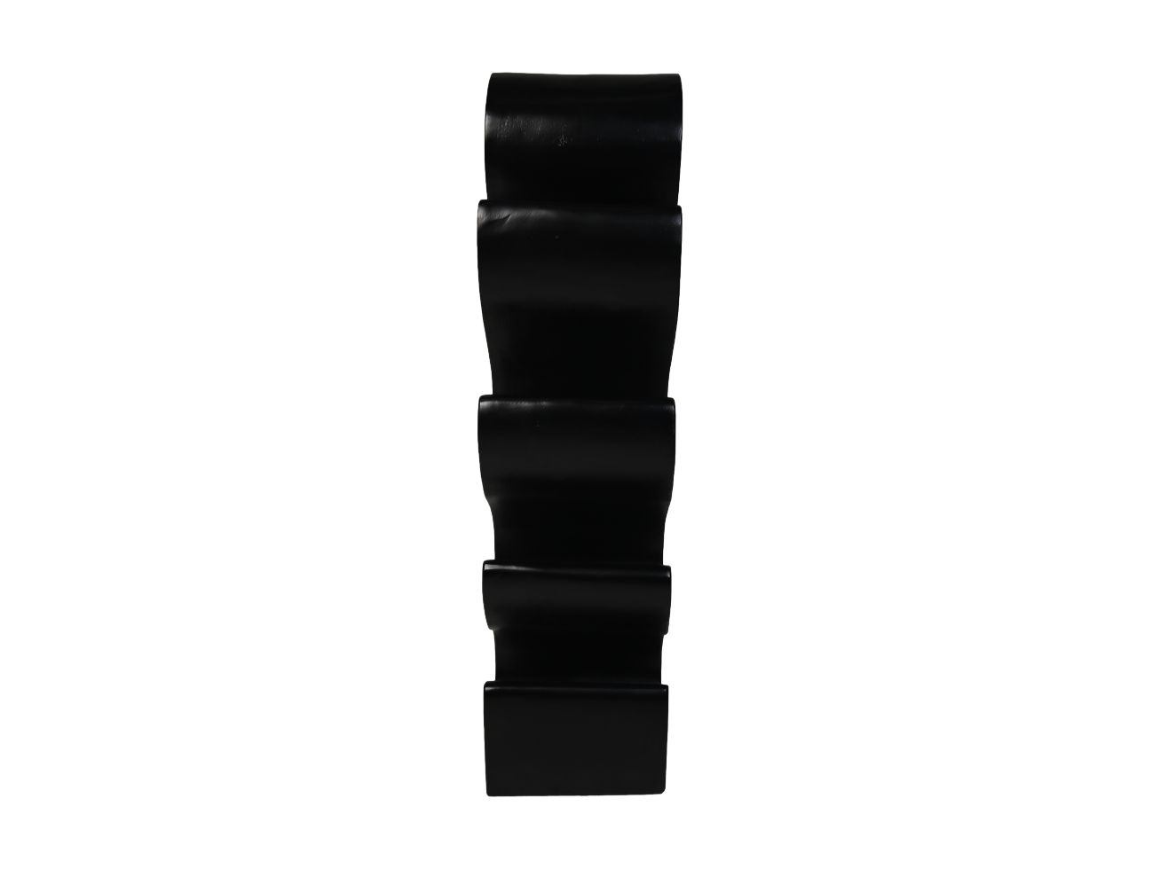 HSM Collection-Staand Wijnrek 9 Flessen-27x20x72-Zwart-Munggur