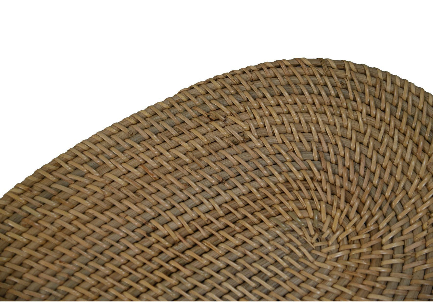 HSM Collection-Placemat Ovaal S/4-45x30x2-Naturel-Rotan