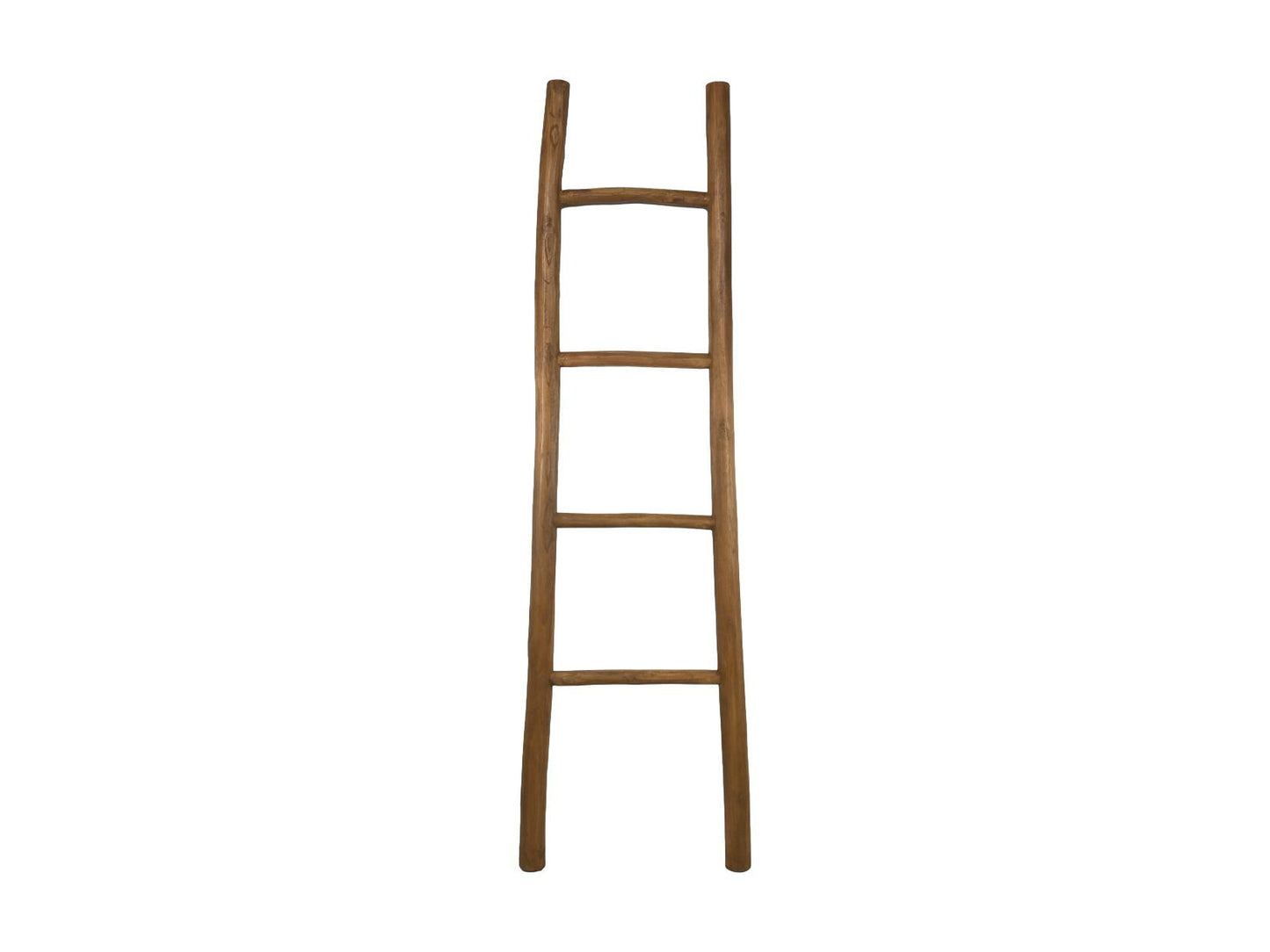 HSM Collection-Decoratieve Ladder -35-45x5x150-Bruin-Teak