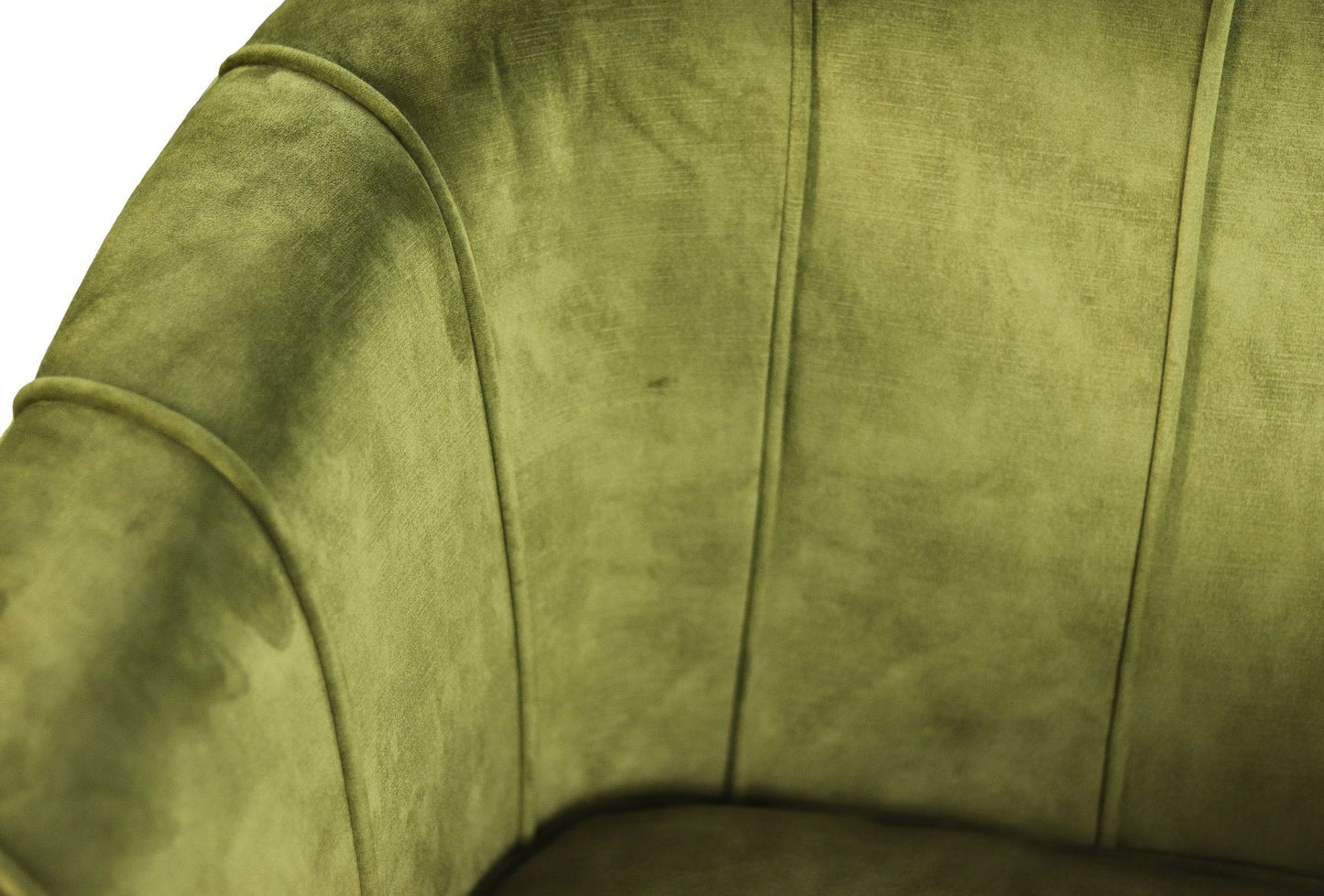 HSM Collection-Fauteuil Chester-72x71x80-Olijf Groen/Zwart-Stof/Metaal