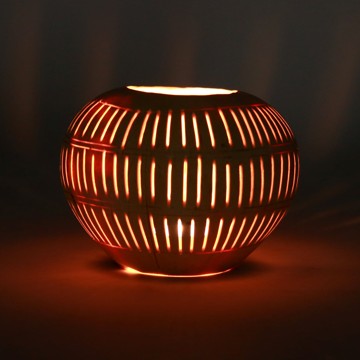 Bazar Bizar De Coconut Stripe Kaarshouder - Naturel