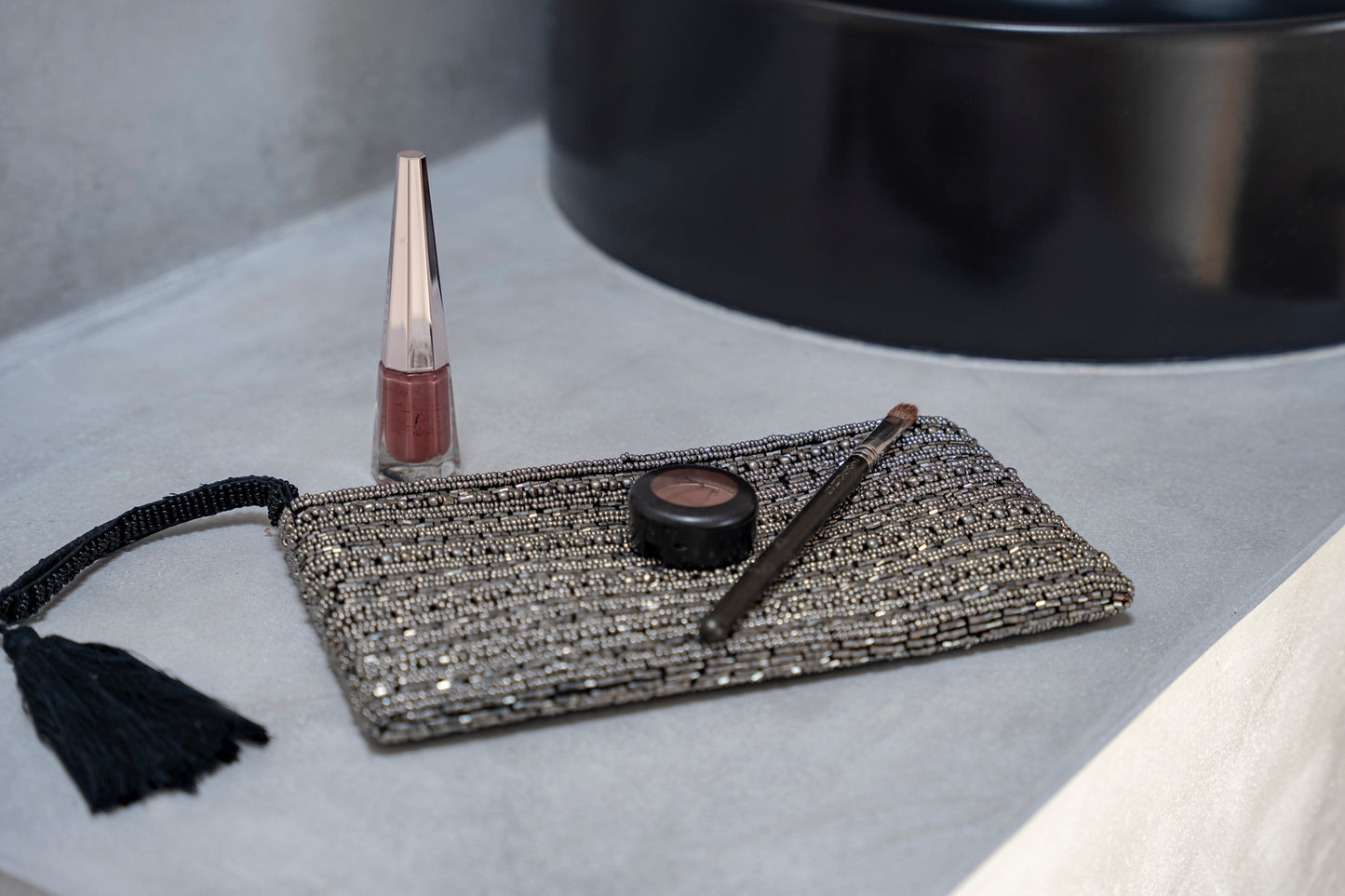 Bazar Bizar De Zilveren Clutch