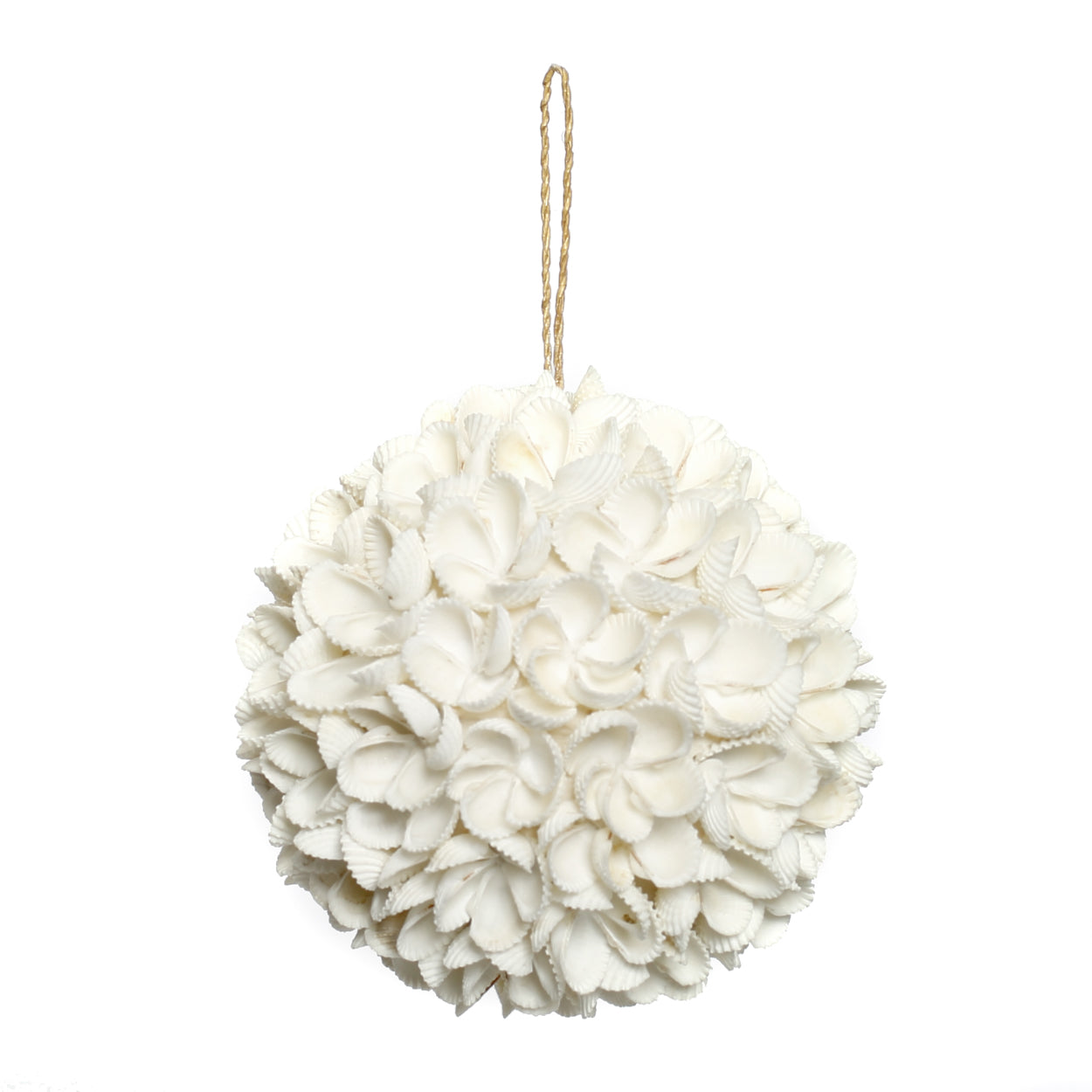 Bazar Bizar De Flower Shell Bal - Wit - L
