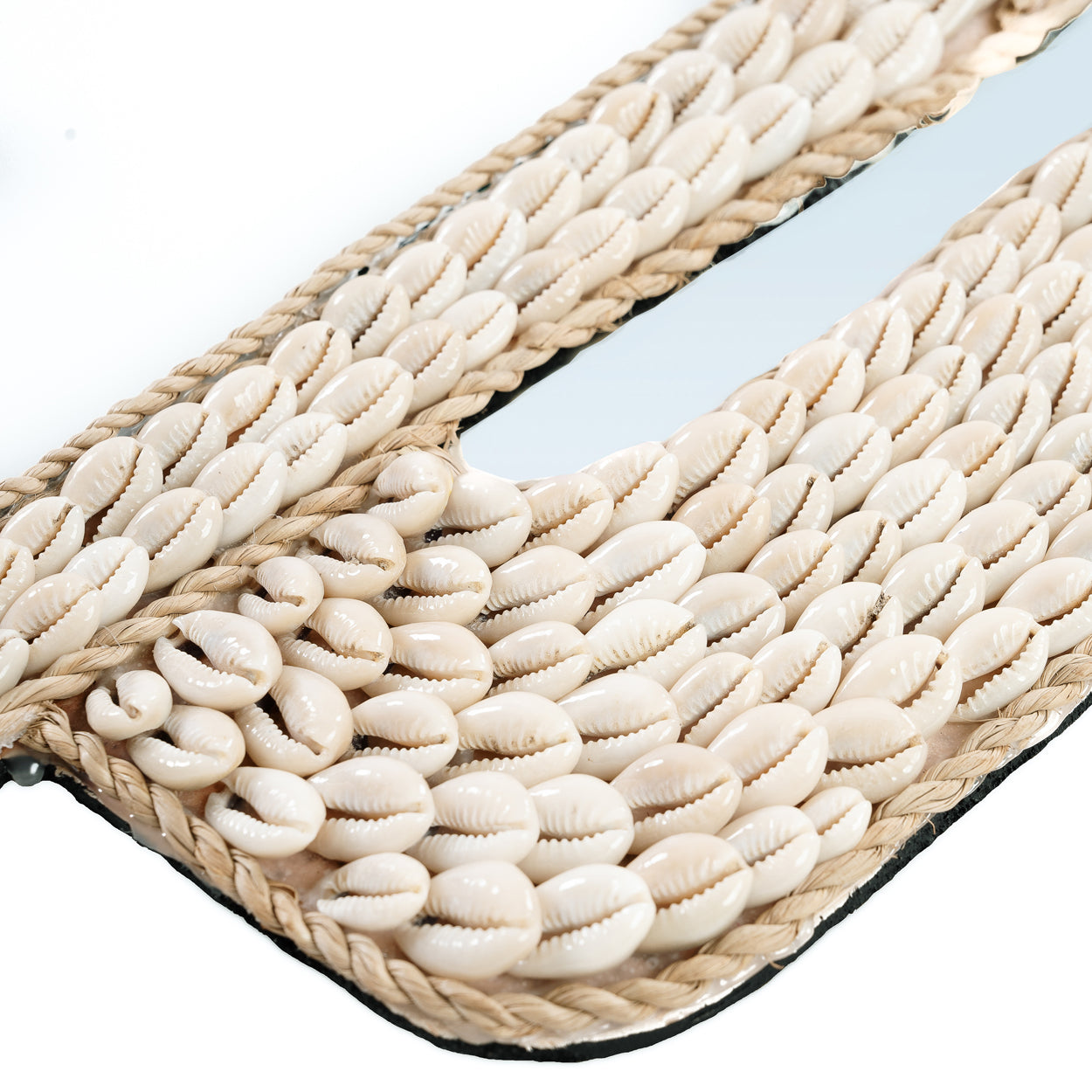 Bazar Bizar De Cactus Shell Spiegel - Wit
