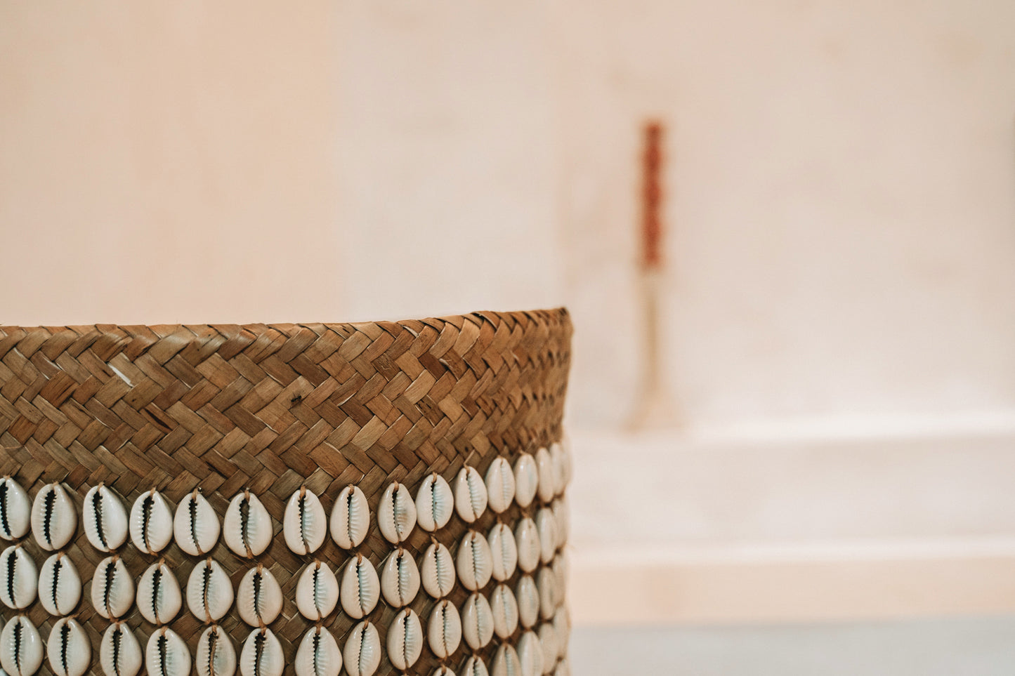 Bazar Bizar De Pandan Mand #1 - Naturel Wit
