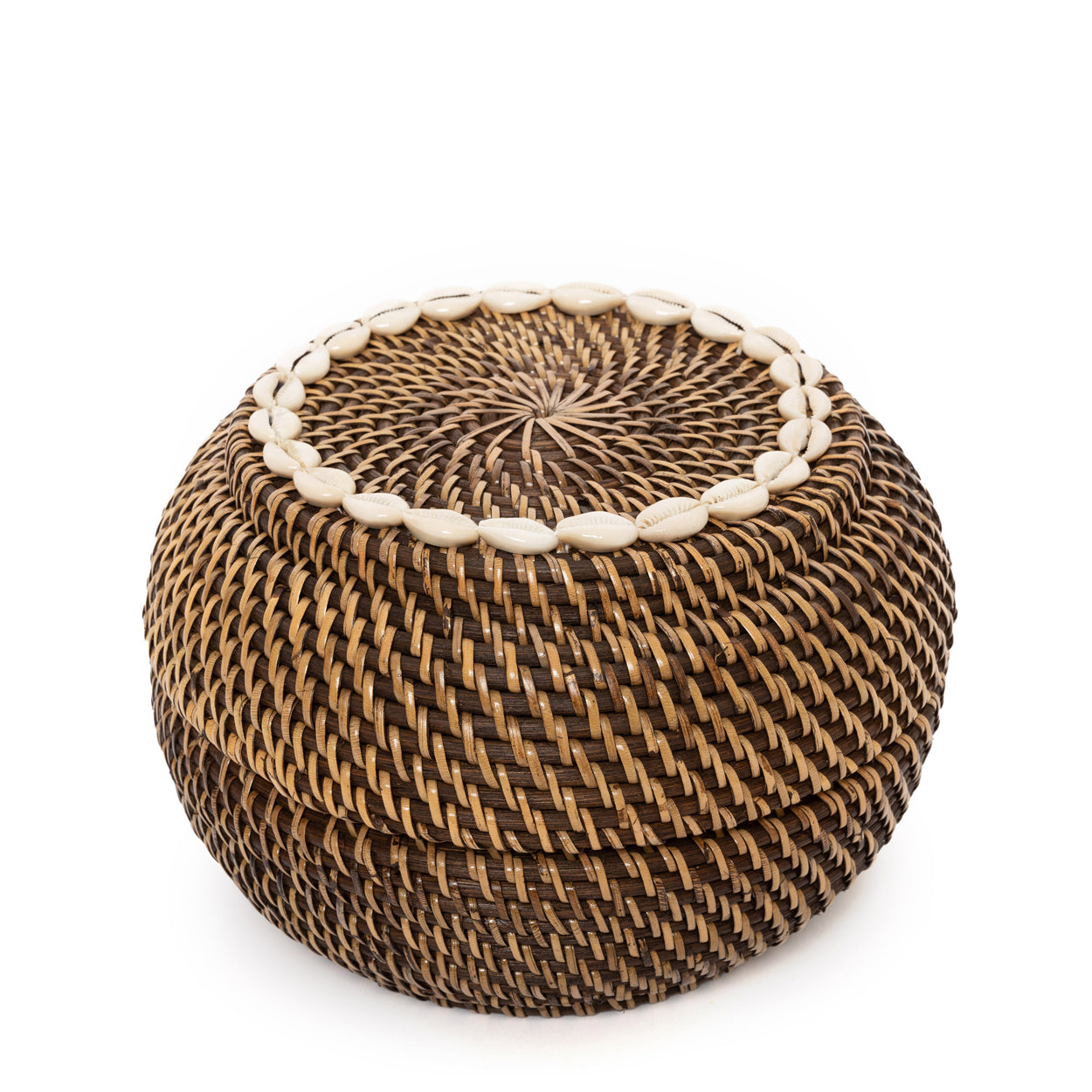 Bazar Bizar De Colonial Peek-a-Boo Mand - Naturel Bruin - M