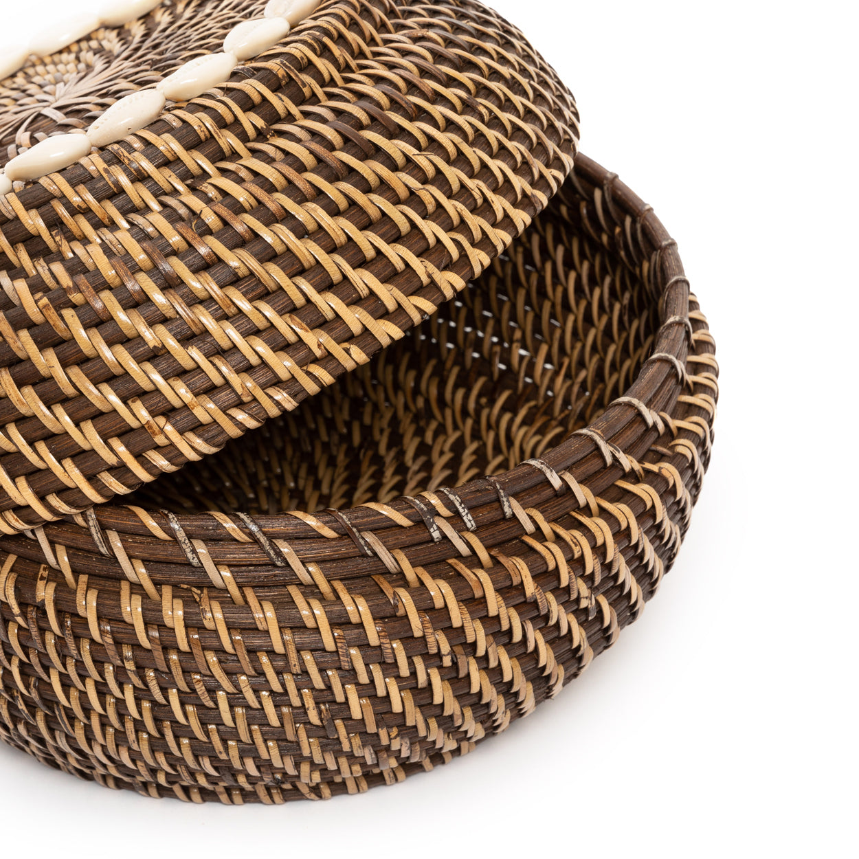 Bazar Bizar De Colonial Peek-a-Boo Mand - Naturel Bruin - M