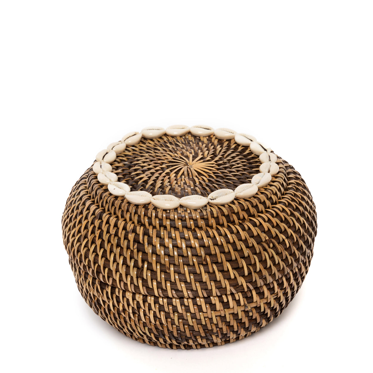 Bazar Bizar De Colonial Peek-a-Boo Mand - Naturel Bruin - S