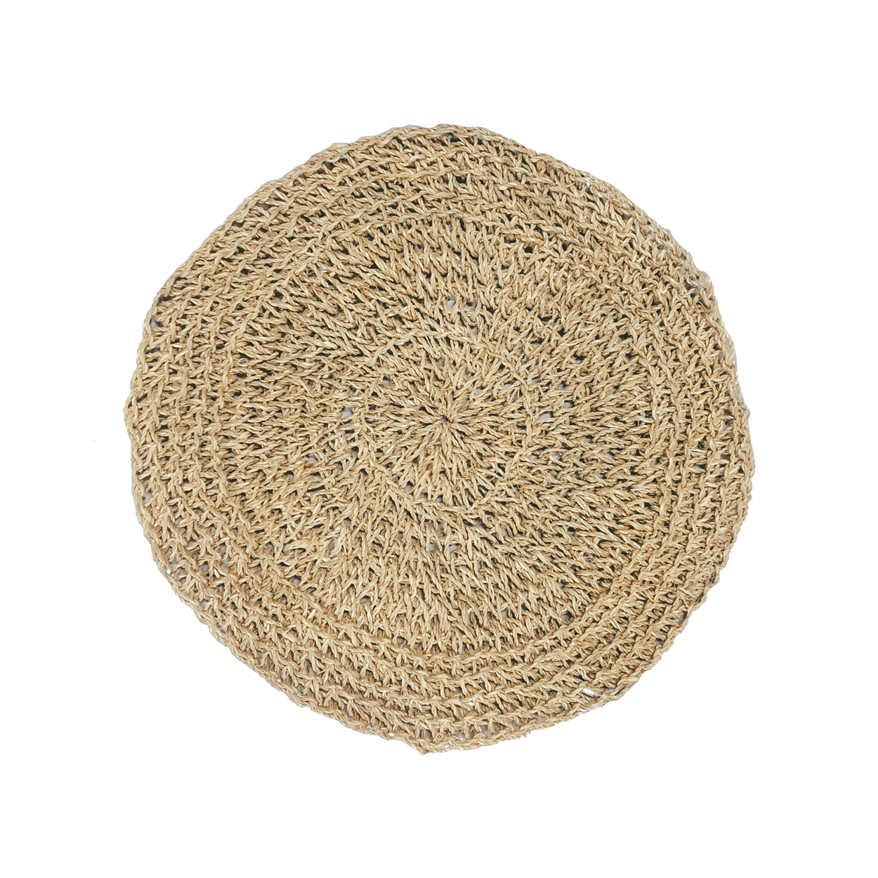Bazar Bizar De Seagrass Placemat Rond - Naturel