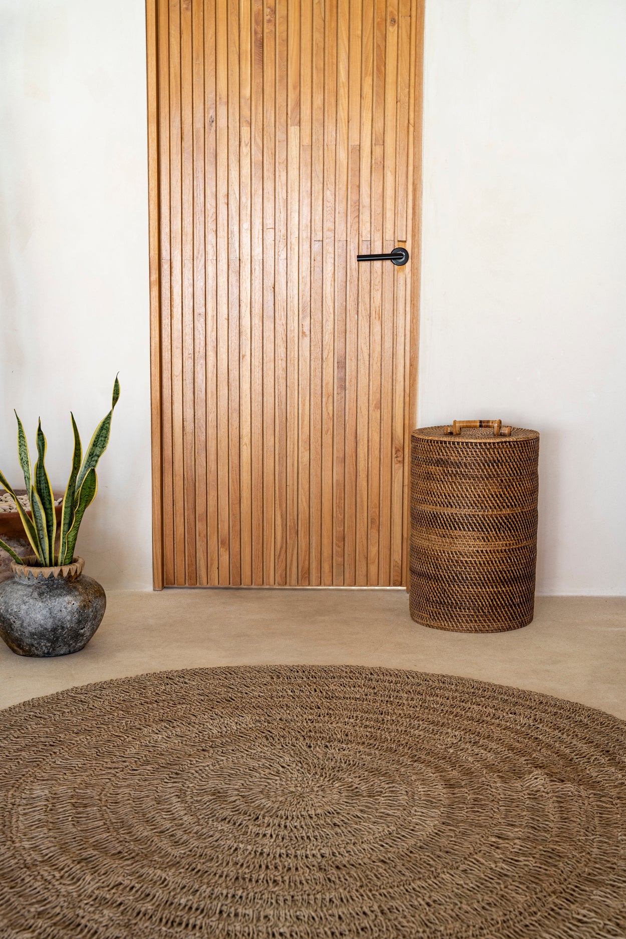 Bazar Bizar De Seagrass Tapijt - Naturel - 150cm
