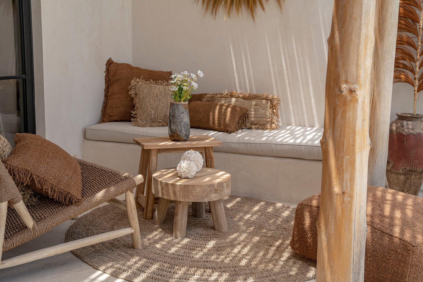 Bazar Bizar De Seagrass Tapijt - Naturel - 150cm