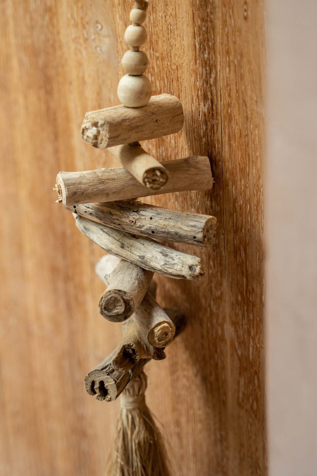 Bazar Bizar De Raffia Driftwood Hangdecoratie