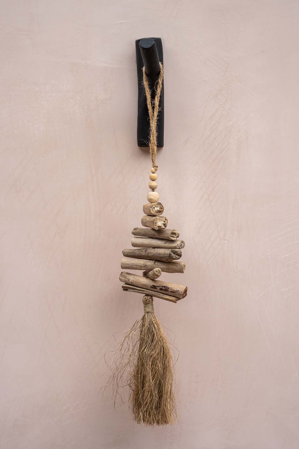 Bazar Bizar De Raffia Driftwood Hangdecoratie
