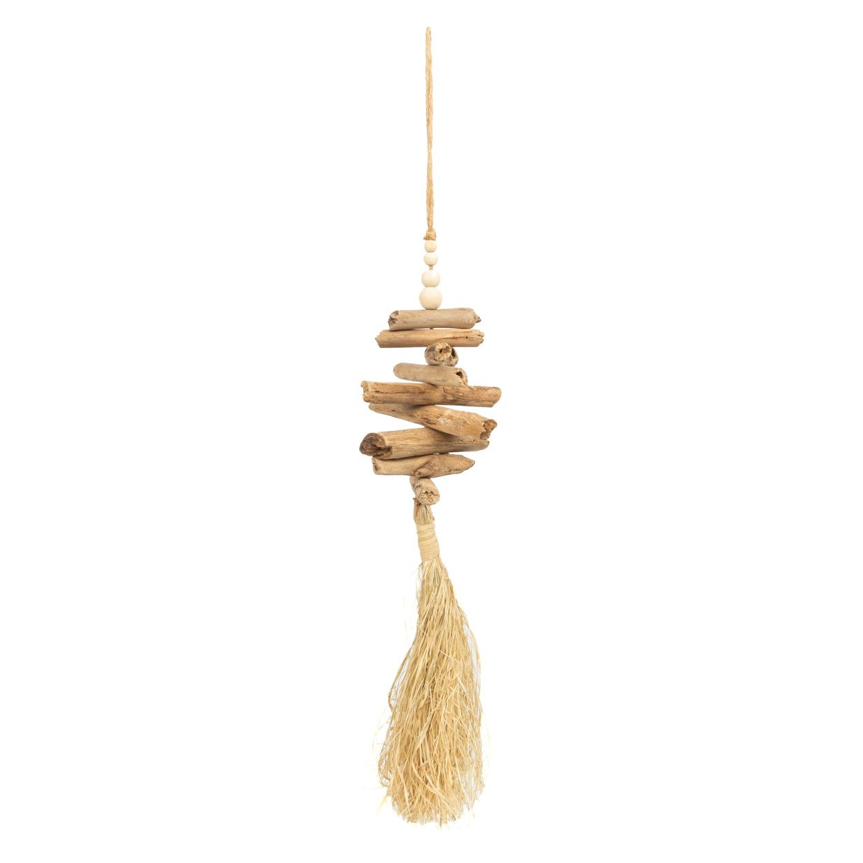 Bazar Bizar De Raffia Driftwood Hangdecoratie