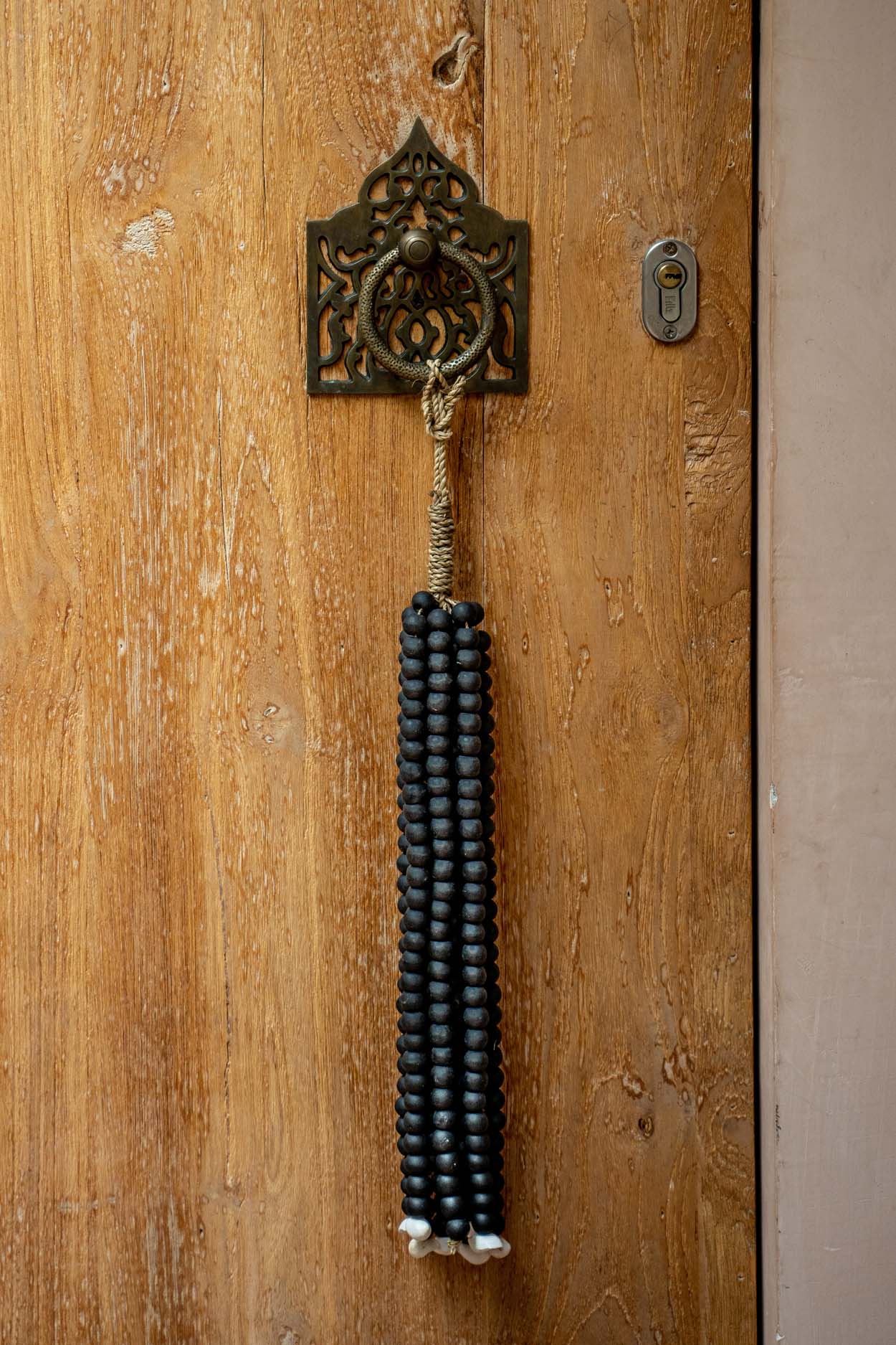 Bazar Bizar De Wooden Beads Hangdecoratie - Zwart
