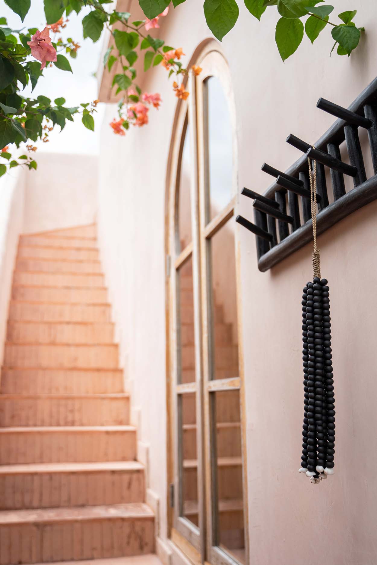 Bazar Bizar De Wooden Beads Hangdecoratie - Zwart