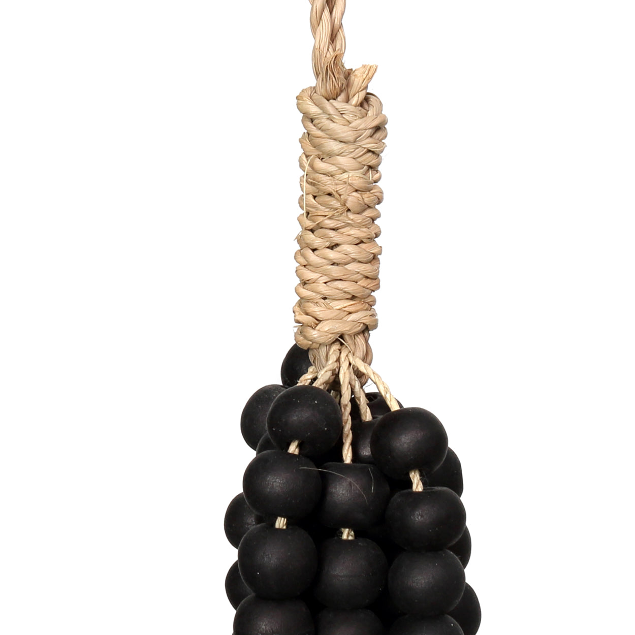 Bazar Bizar De Wooden Beads Hangdecoratie - Zwart