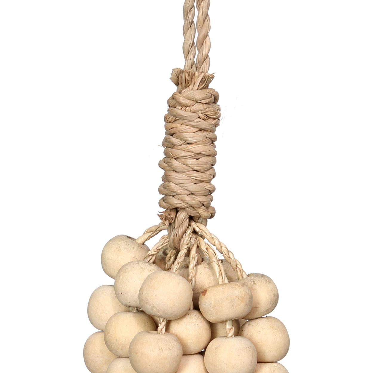Bazar Bizar De Wooden Beads Hangdecoratie - Naturel