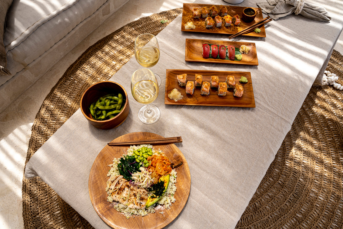 Bazar Bizar De Teak Root Chop Sticks