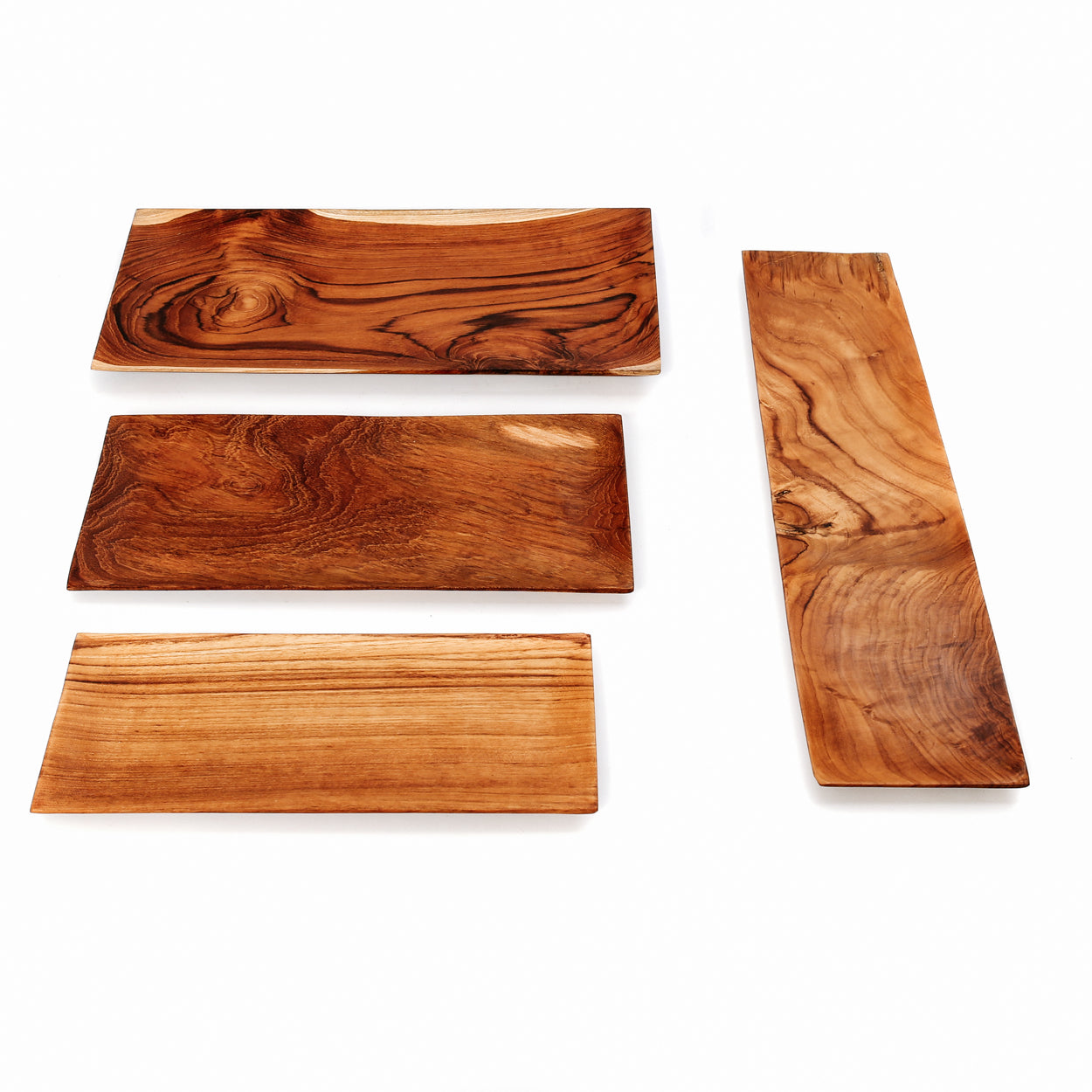 Bazar Bizar De Teak Root Sushi Bord - M