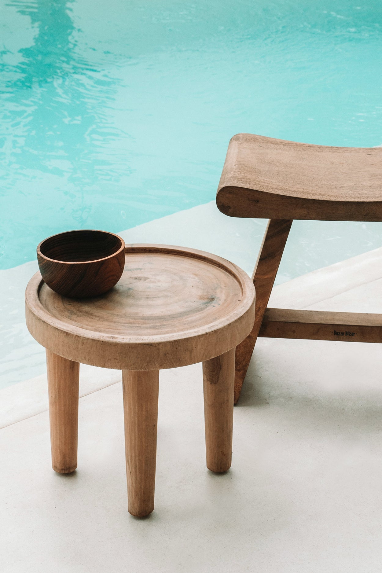 Bazar Bizar De Teak Root Salade Kom - S