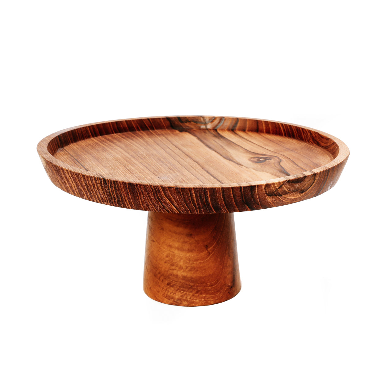 Bazar Bizar De Teak Root Taart Plateau - M