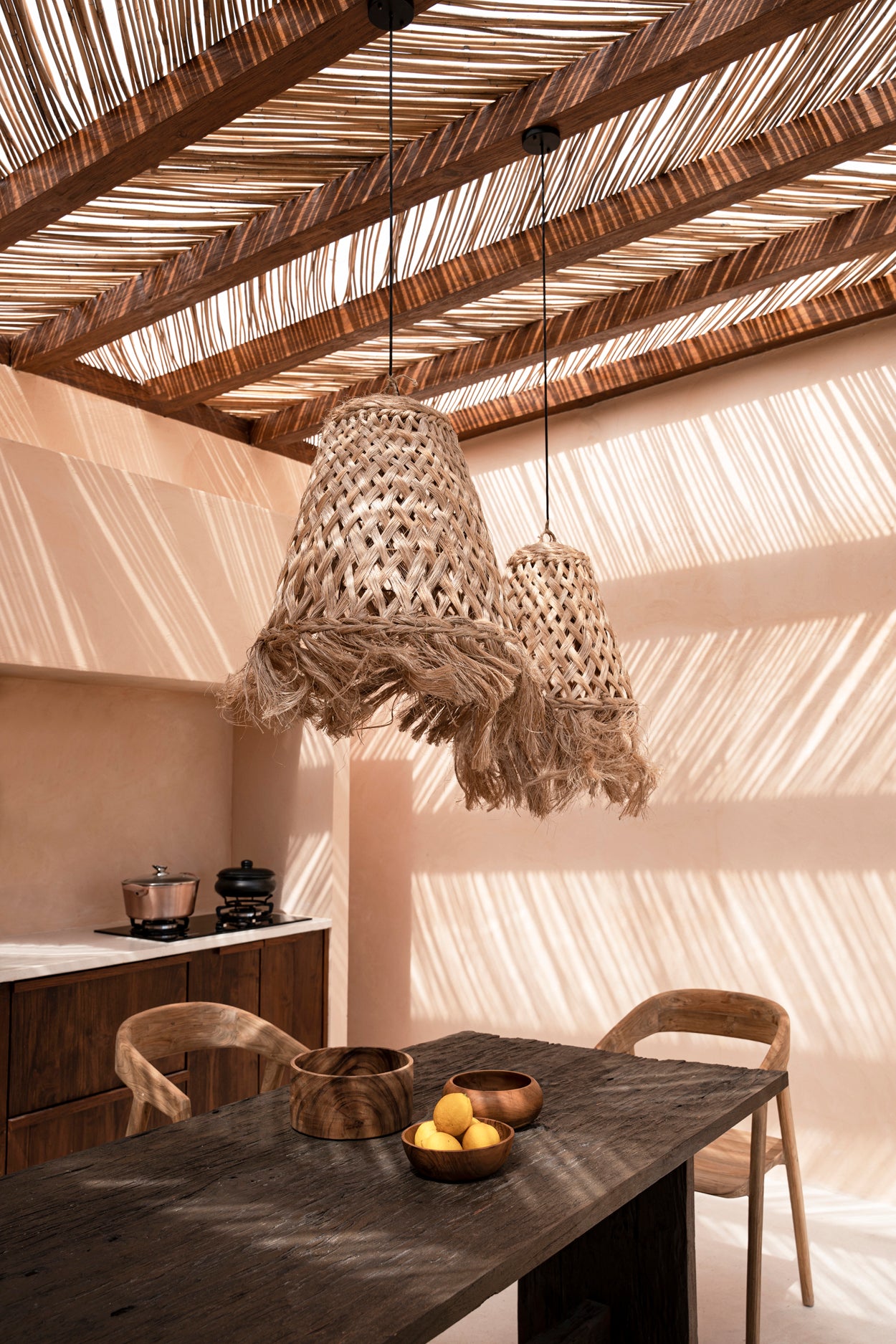 Bazar Bizar De Teak Root Snack Kom - M