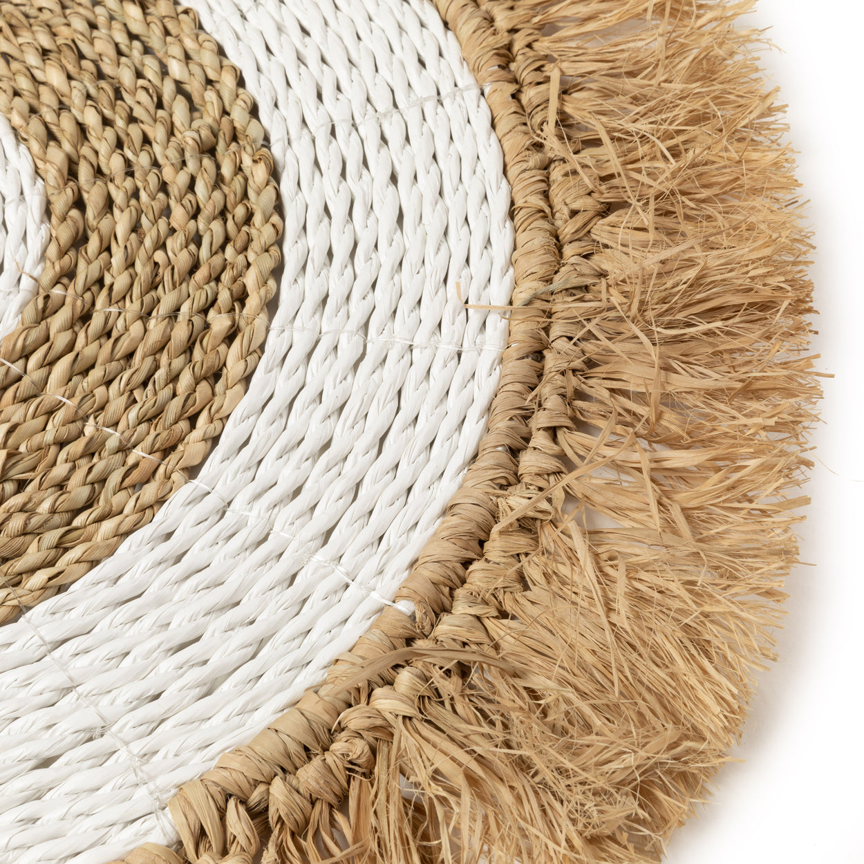 Bazar Bizar De Seagrass Raffia Placemat - Naturel