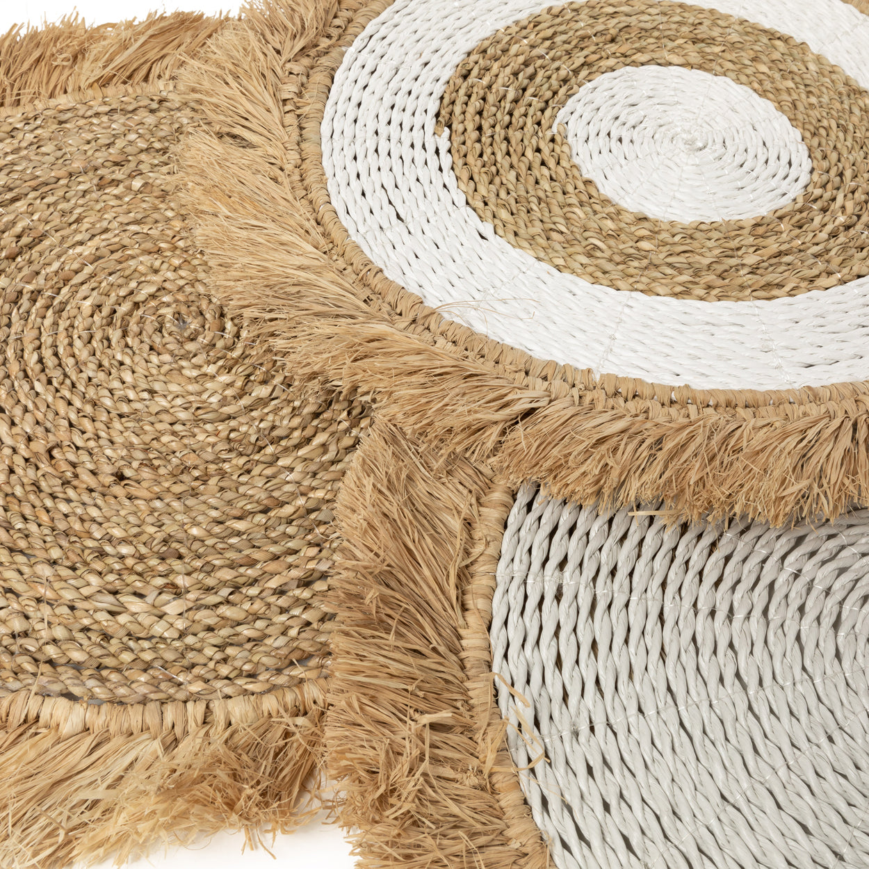 Bazar Bizar De Seagrass Raffia Placemat - Naturel