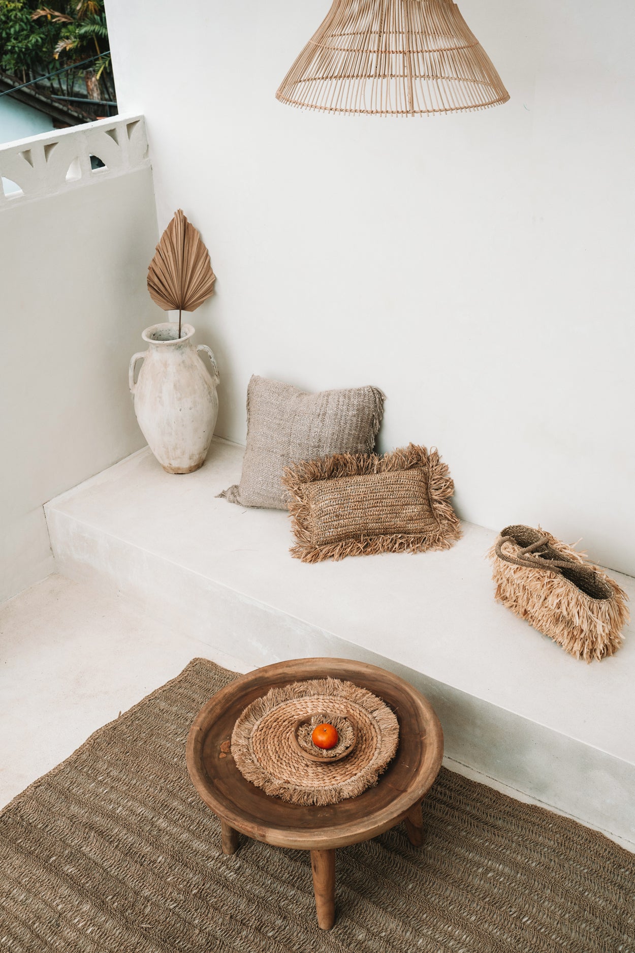 Bazar Bizar De Seagrass Raffia Placemat - Naturel