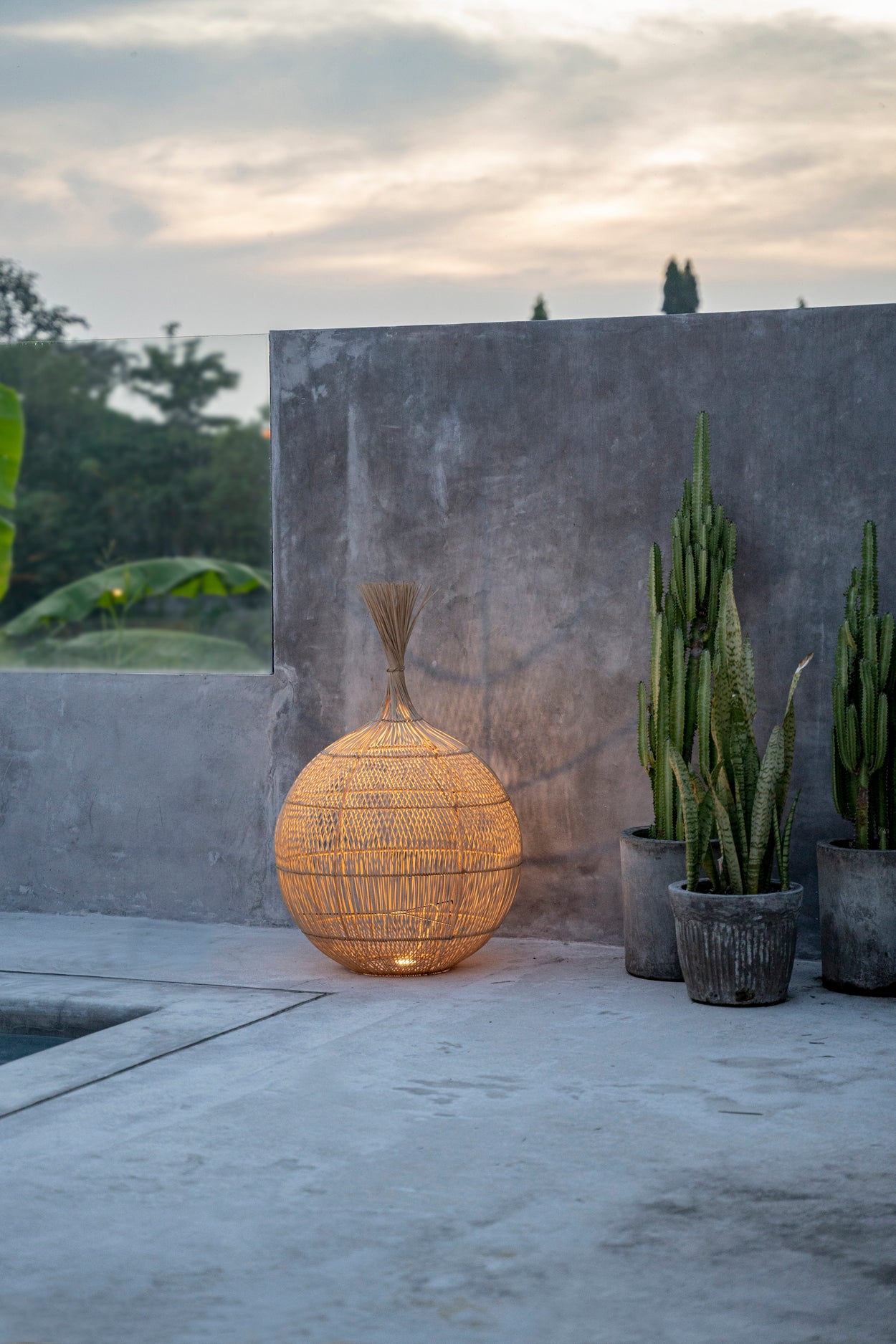 Bazar Bizar De Wonton Vloer- en Hanglamp - Naturel