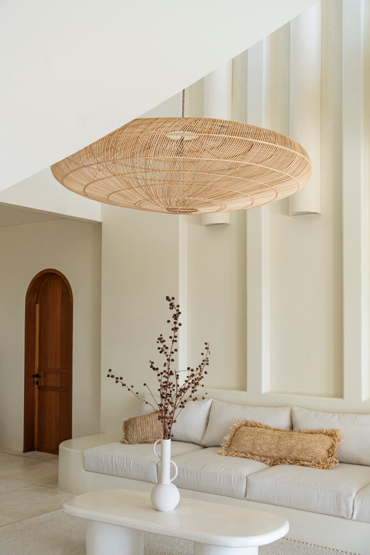 Bazar Bizar The Macaron Pendant - Natural - XL