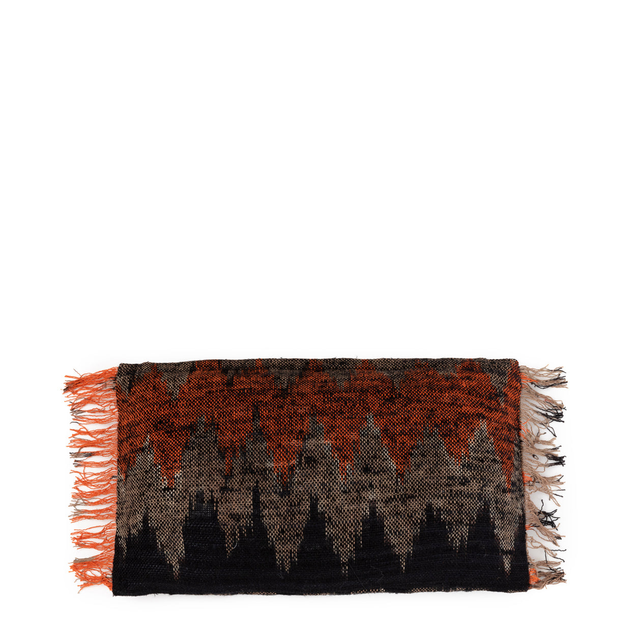 Bazar Bizar De Oh My Gee Kussenhoes - Zwart Oranje - 30x50