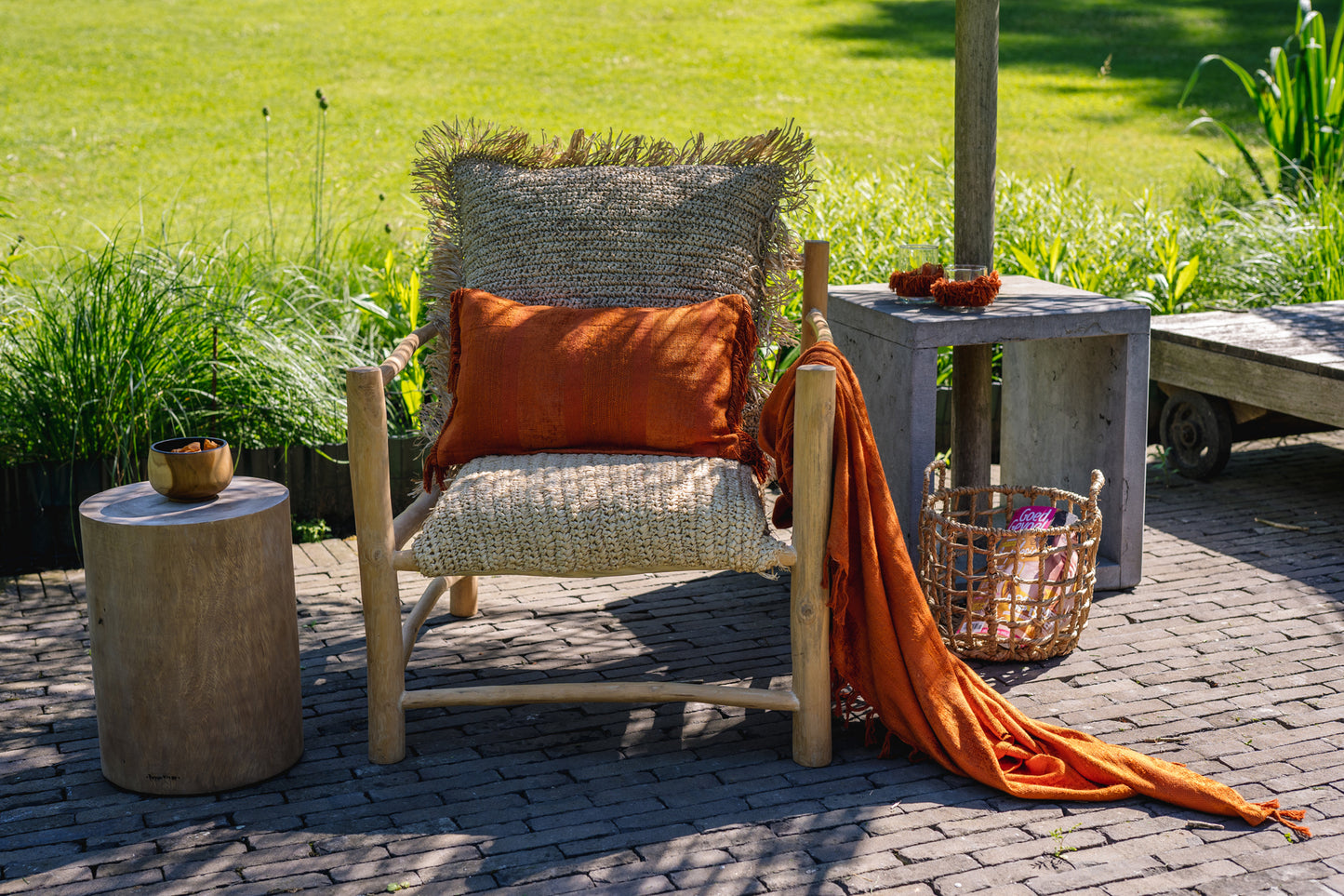 Bazar Bizar De Oh My Gee Kussenhoes - Roest Velvet - 30x50