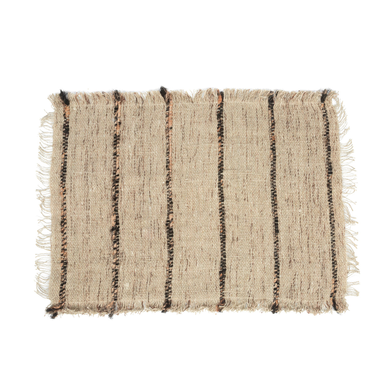 Bazar Bizar De Oh My Gee Placemat - Beige Zwart - Set van 4