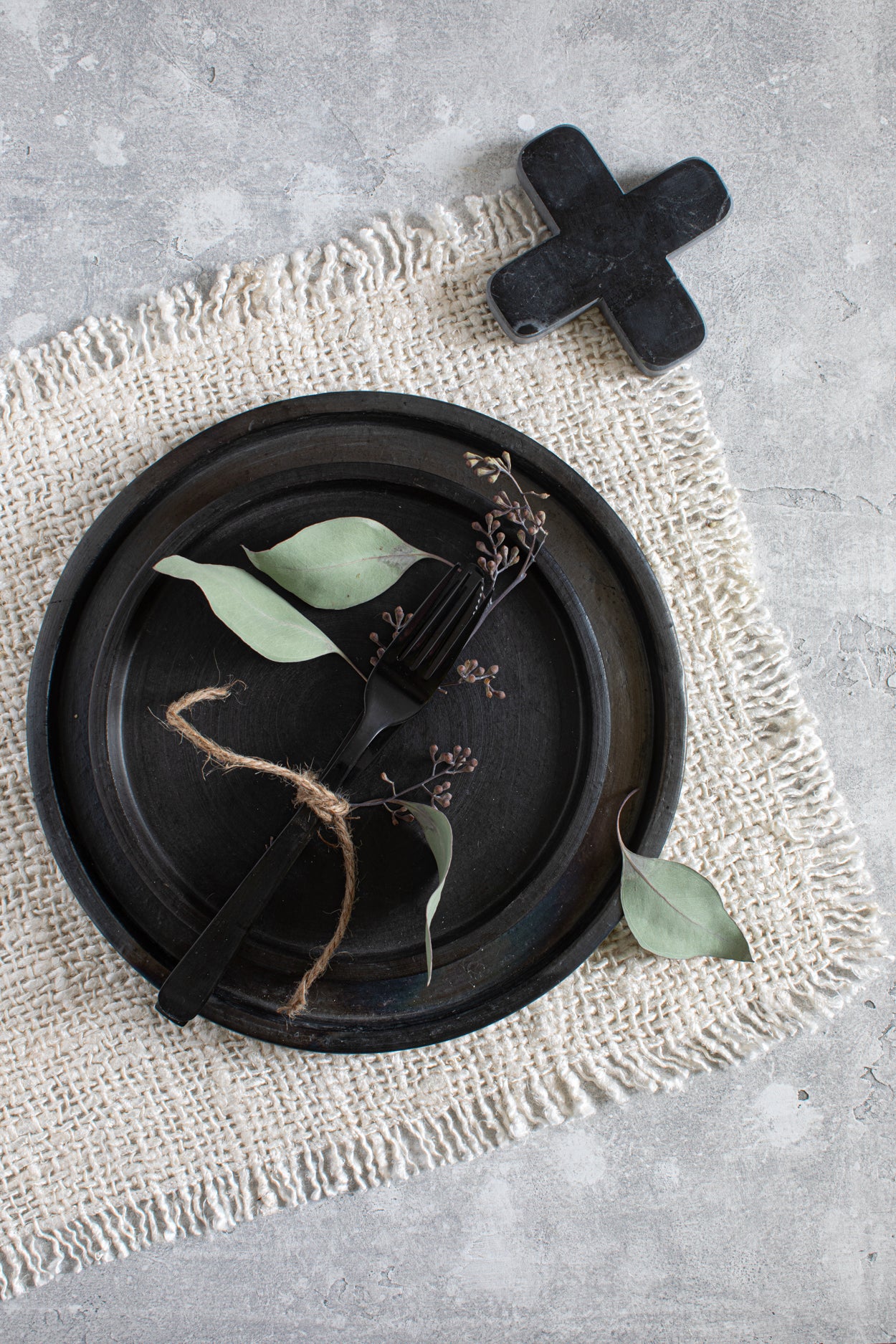 Bazar Bizar De Oh My Gee Placemat - Creme - Set van 4