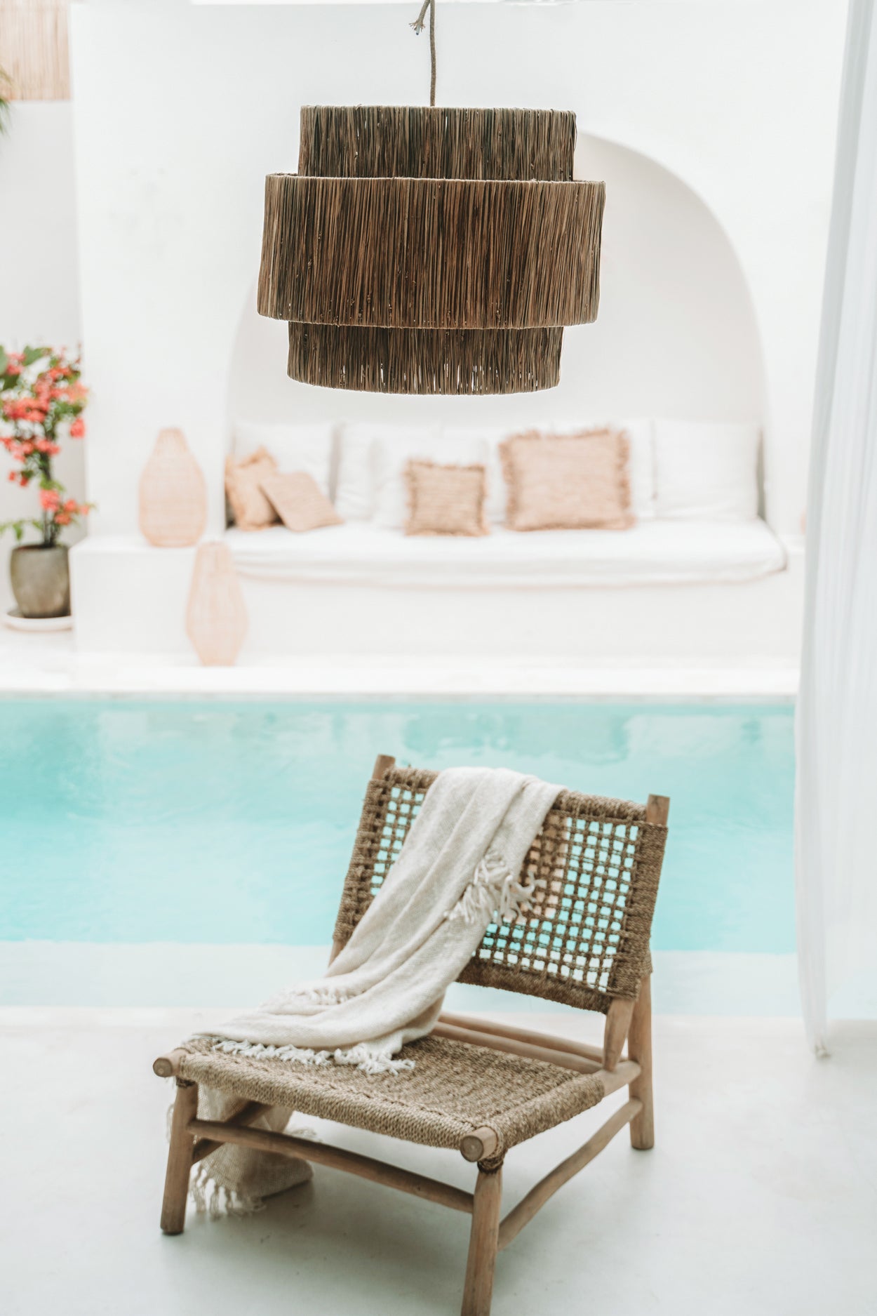 Bazar Bizar De Island Sisal Eenzit - Naturel