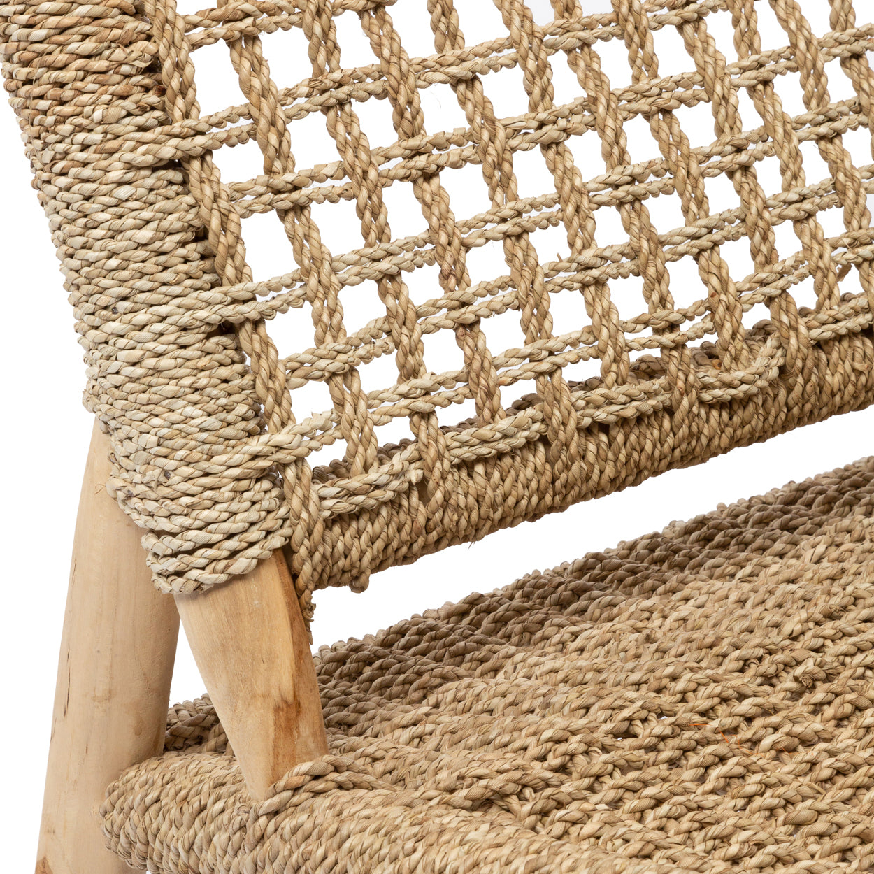 Bazar Bizar De Island Sisal Eenzit - Naturel