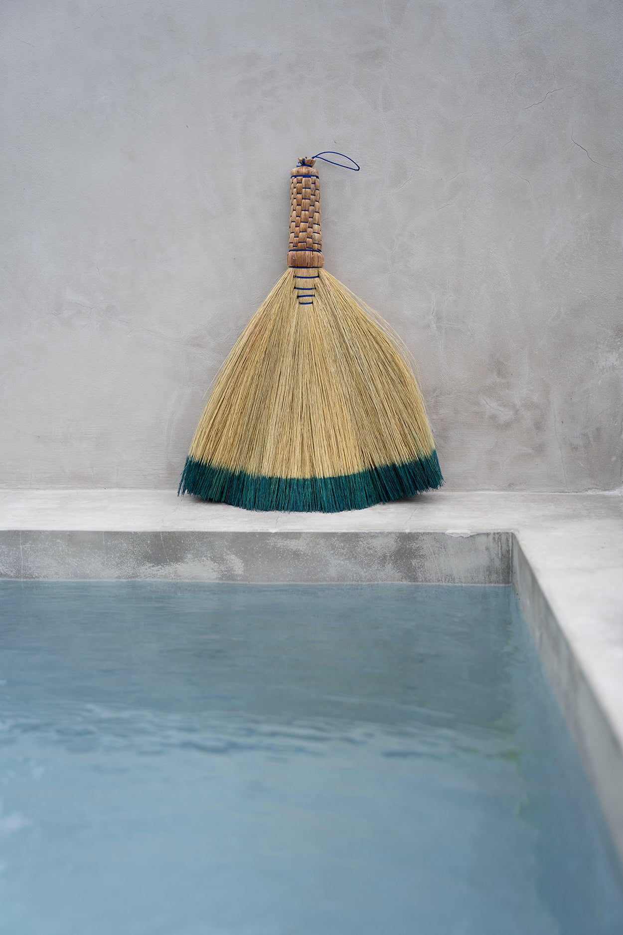 Bazar Bizar De Sweeping Handveger - Naturel Turquoise