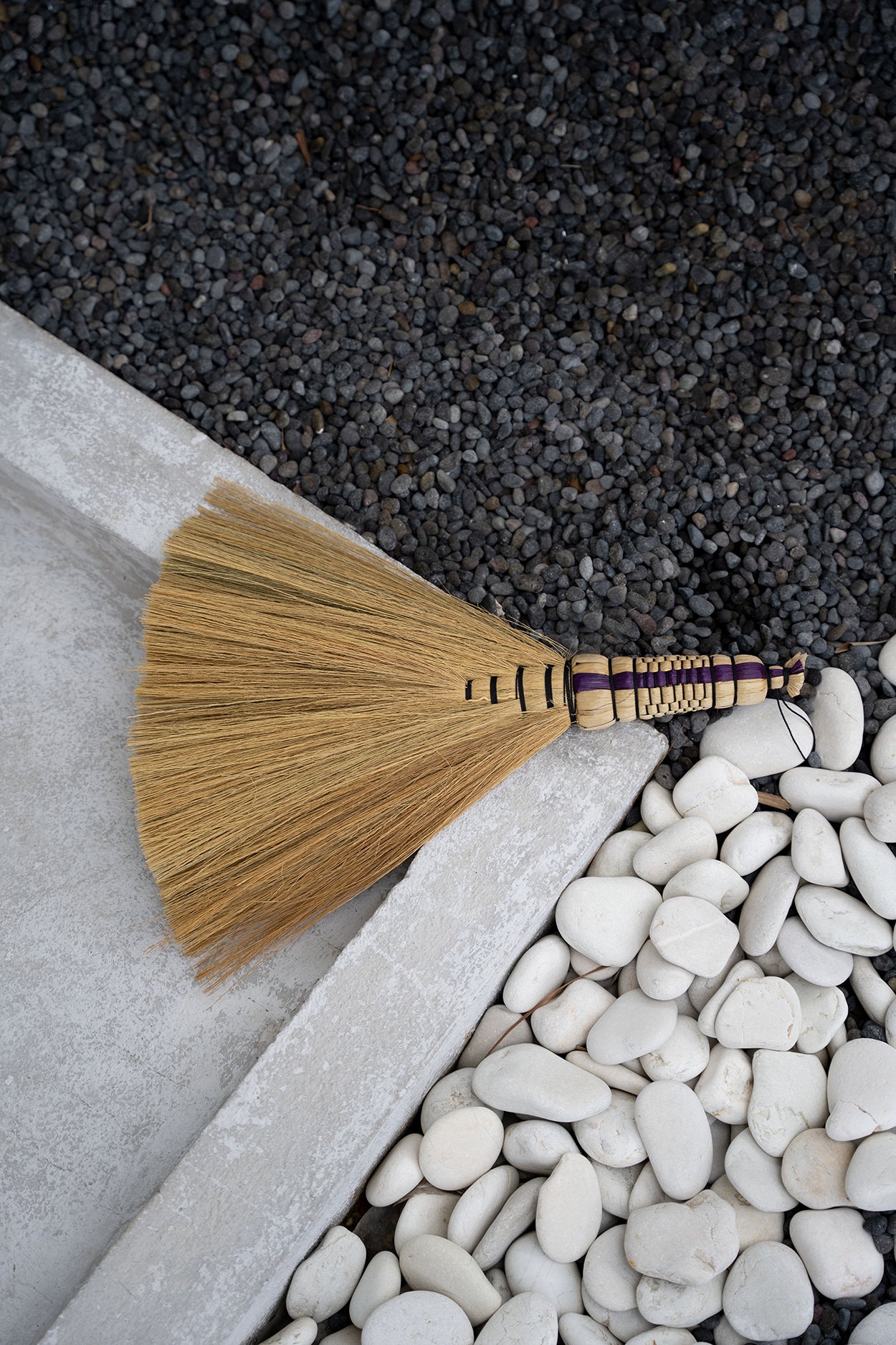 Bazar Bizar De Sweeping Handveger - Naturel Turquoise