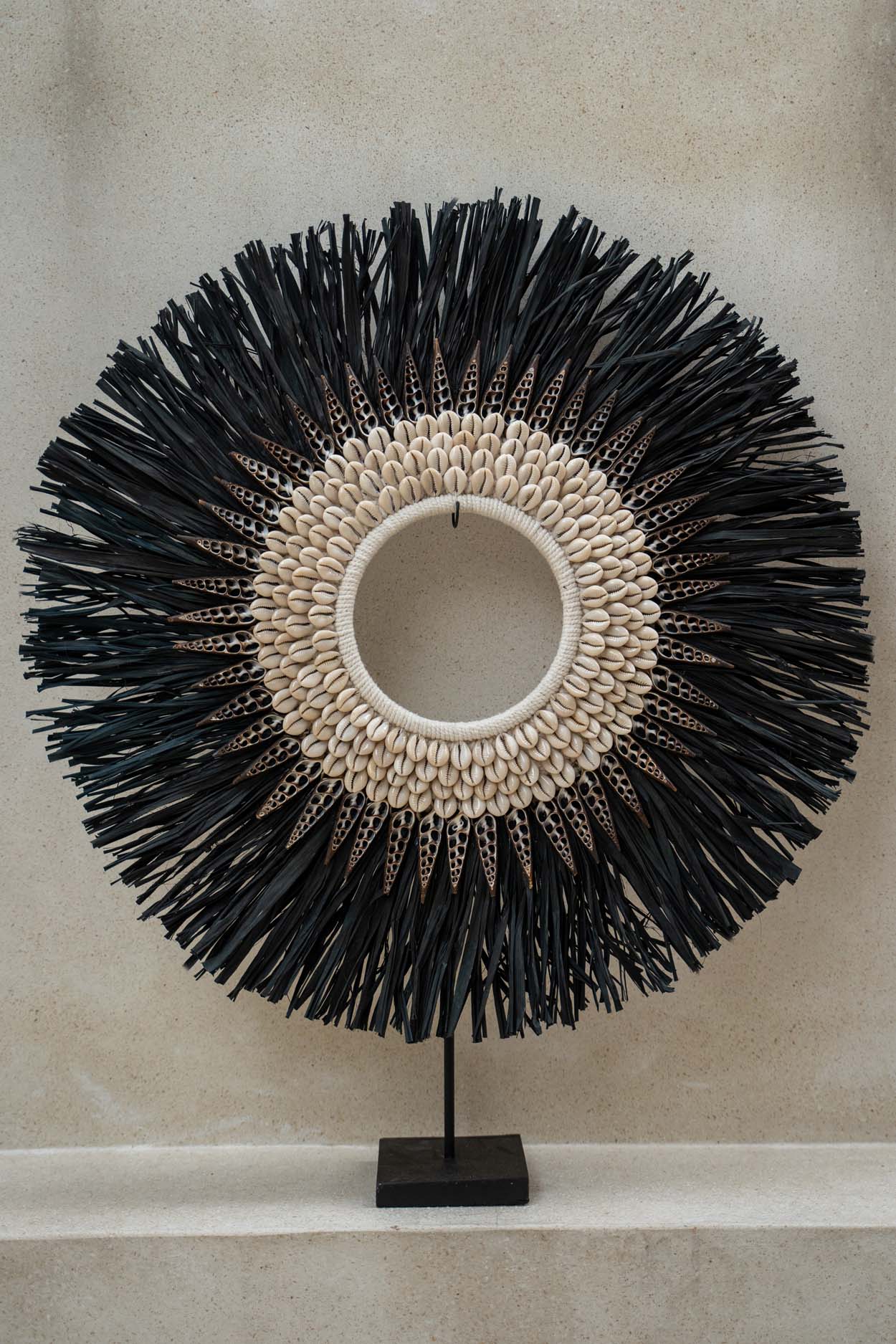 Bazar Bizar De Nassau Hoop op Stand - Decoratie - Zwart