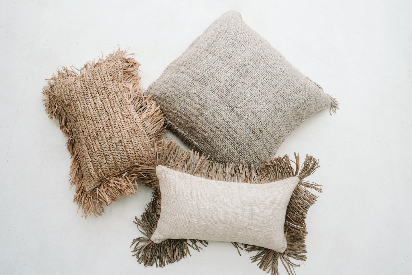 Bazar Bizar De Saint Tropez Kussenhoes - Naturel Wit - 30x50